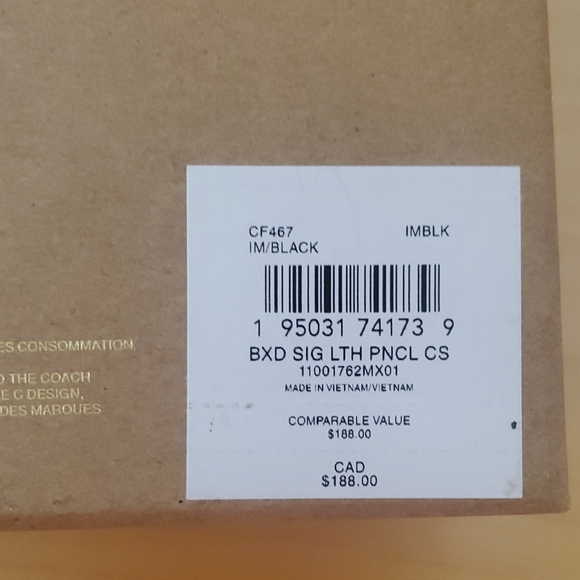 Coach Accessory 2 PIECE SET - Picture 4 of 4